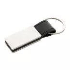 Pukke argenté noir Porte-clés 