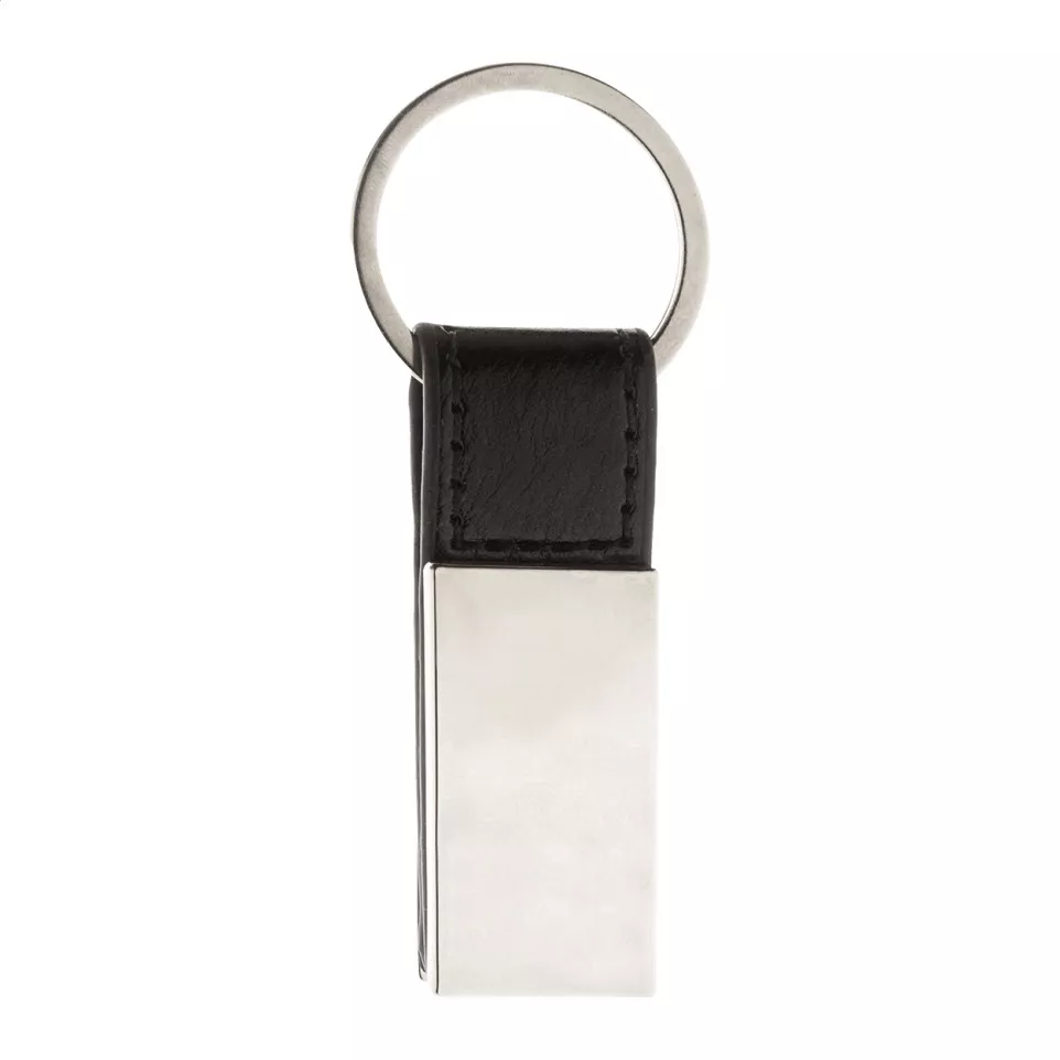 Pukke argenté noir Porte-clés 