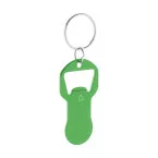 Biropi vert  Porte-clés décapsuleur 