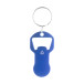 Biropi blauw  flesopener sleutelhanger 