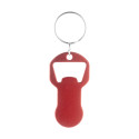 Biropi rood  flesopener sleutelhanger 