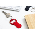 Biropi rood  flesopener sleutelhanger 
