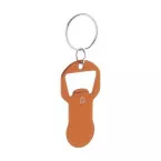 Biropi oranje  flesopener sleutelhanger 