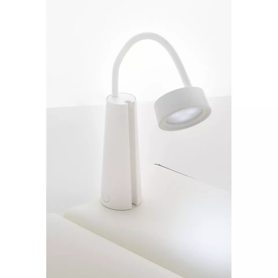 Miflux wit  oplaadbare zaklamp 