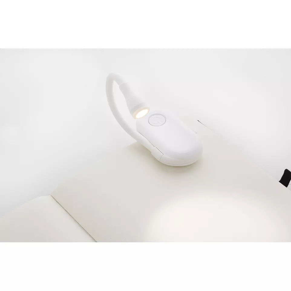 Bedtime wit  oplaadbare boekenlamp 