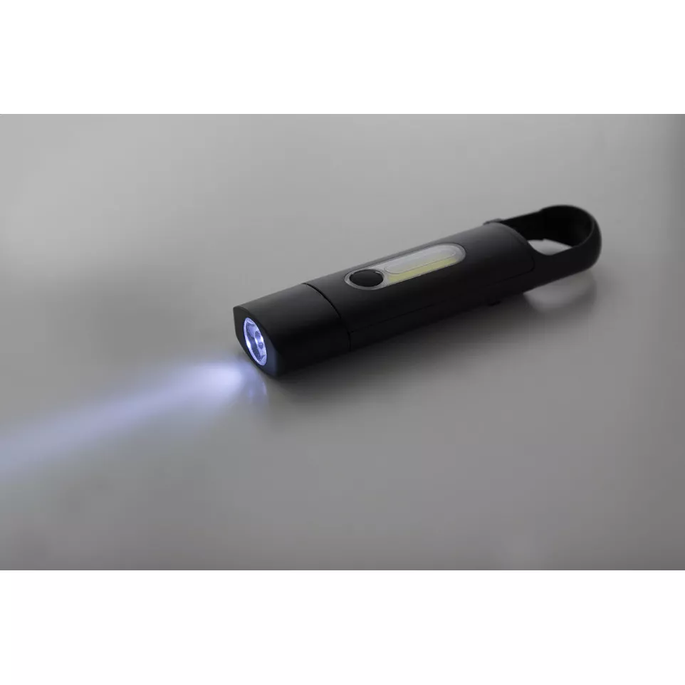 Cobiner zwart  mini RABS zaklamp 