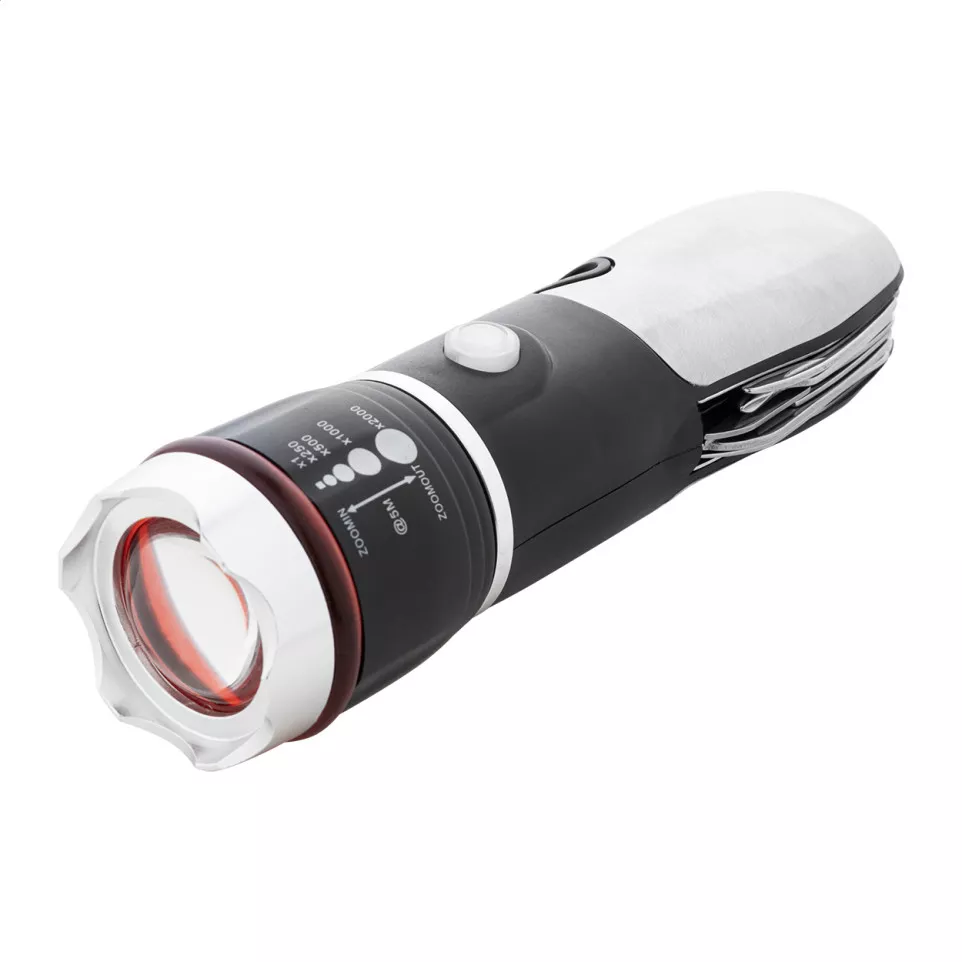 Hemly noir argenté Lampe torche...