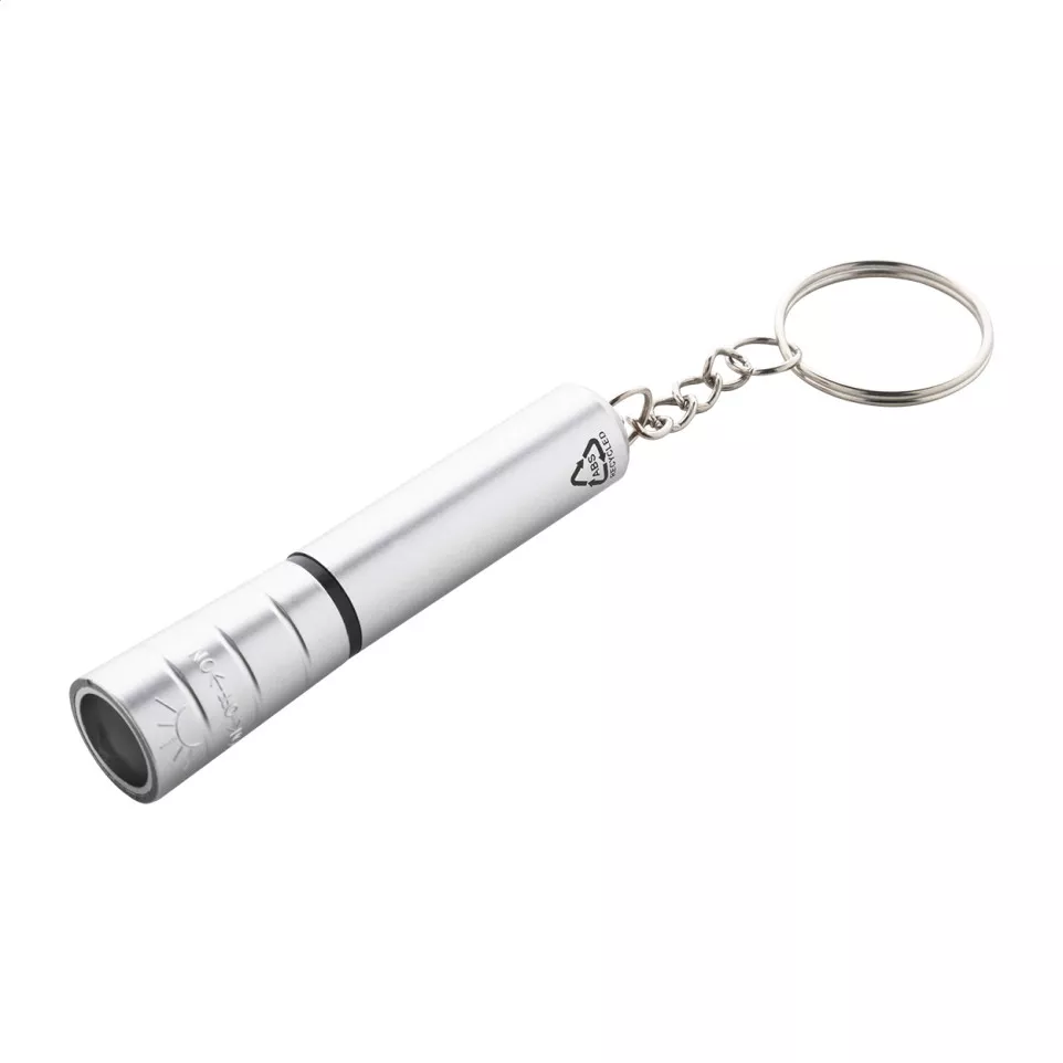 Raipei zilver  mini RABS zaklamp 