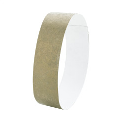 Wristvek gold  tyvek wristbands (10 pcs) 