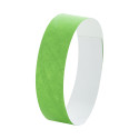 Wristvek green  tyvek wristbands (10 pcs) 