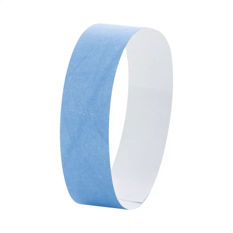 Wristvek light blue  tyvek wristbands...