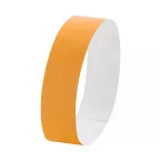 Wristvek orange  tyvek wristbands (10 pcs) 