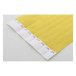 Wristvek yellow  tyvek wristbands (10 pcs) 