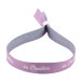 SuboWrist Alloy wit  Custom made RPET festival armband 