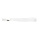 SuboWrist Alloy white  custom RPET festival bracelet 