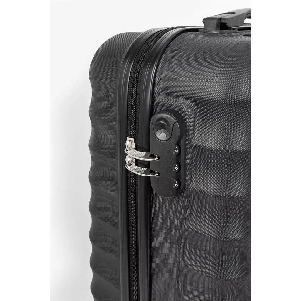 Airmile black  RPET carry-on luggage 