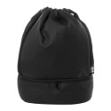 Duodraw black  RPET drawstring bag 
