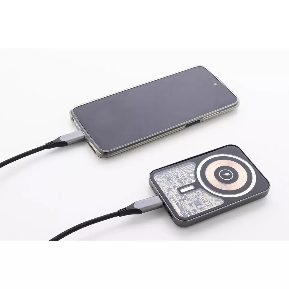 RaluSee zilver  powerbank 