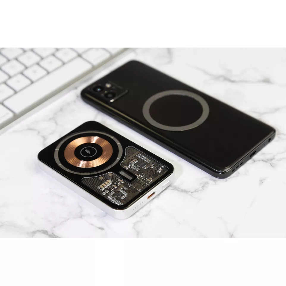 RaluSee zilver  powerbank 