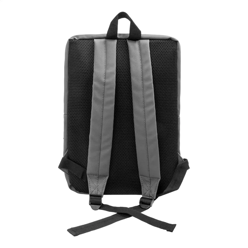 Slippu donker grijs  RPET laptop rugzak 