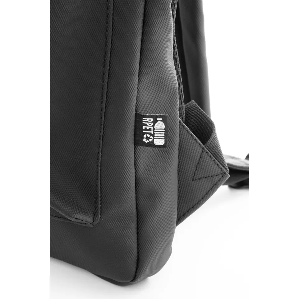 Slippu zwart  RPET laptop rugzak 