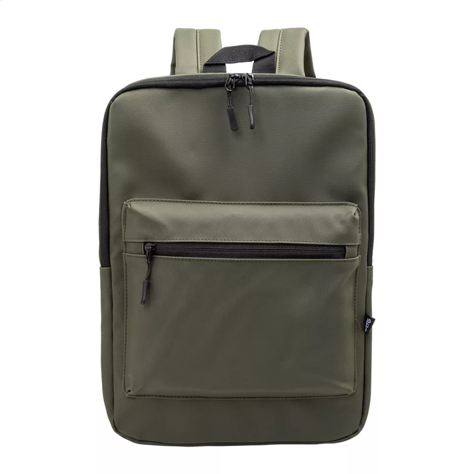 Slippu groen  RPET laptop rugzak 