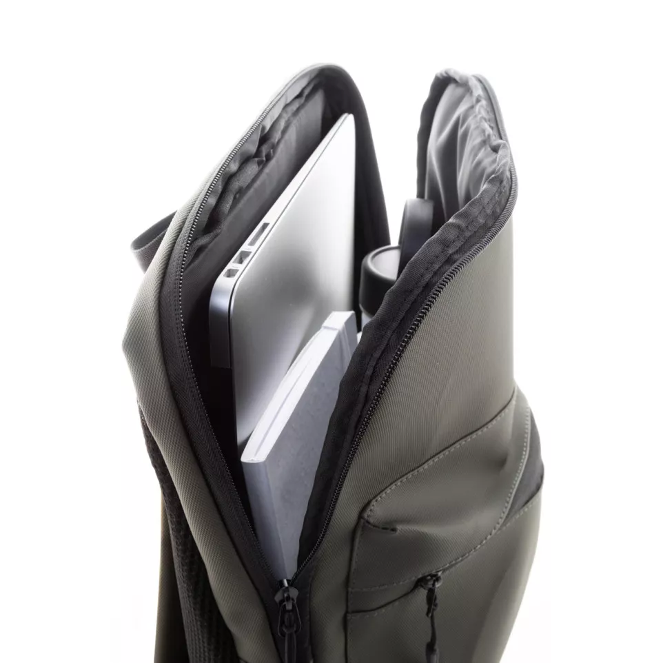 Slippu green  RPET laptop backpack 