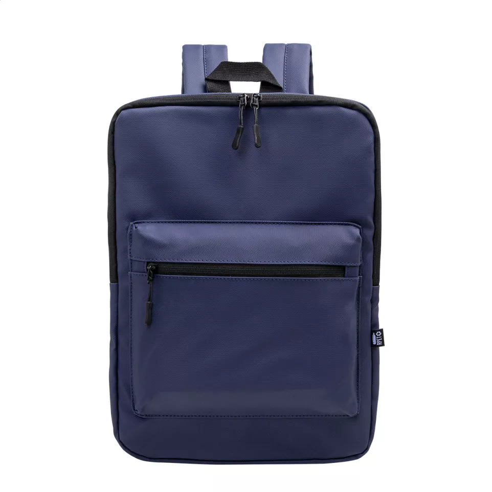 Slippu donker blauw  RPET laptop rugzak 