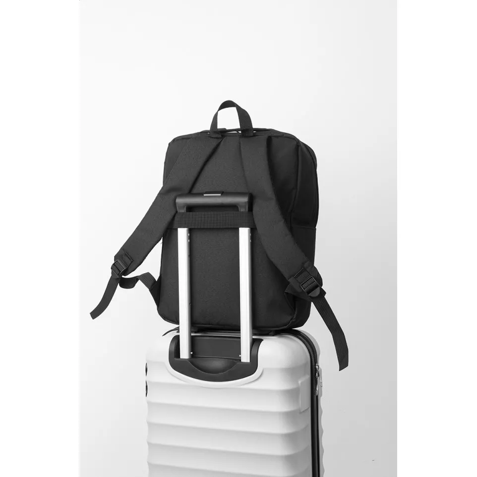 Prenson black  RPET backpack 