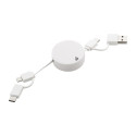 Rascop wit  RABS USB-oplaadkabel 