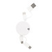 Rascop blanc  Câble chargeur USB en RABS 