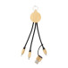 Cobbel Mini natuurlijk zwart USB-oplaadkabel 