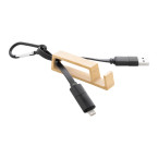 Boppy black natural USB...