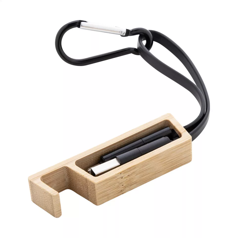Boppy zwart natuurlijk USB-oplaadkabel 