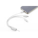 Ralong zilver  USB-oplaadkabel 