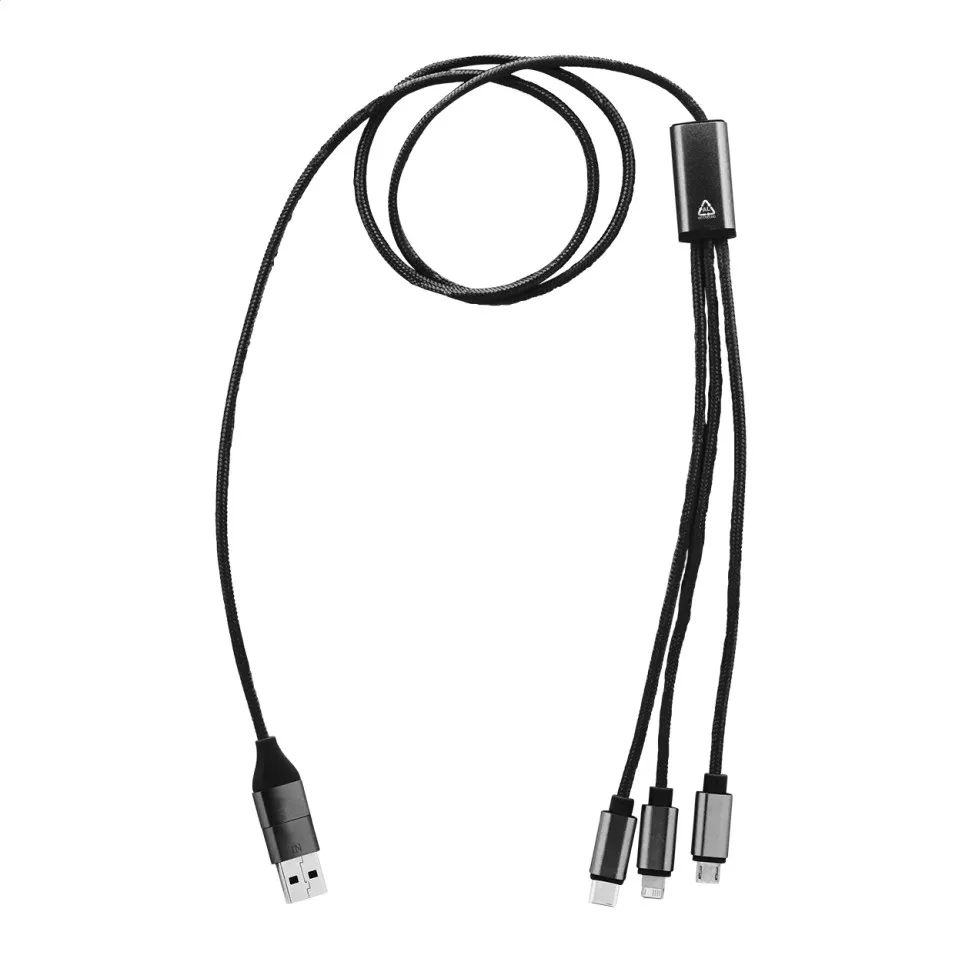 Ralong black  USB charger cable 