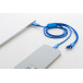 Ralong bleu  Câble chargeur USB 