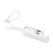 Cappy zilver  USB-oplaadkabel 