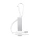 Cappy argenté  Câble chargeur USB 