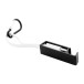 Cappy black  USB charger cable 