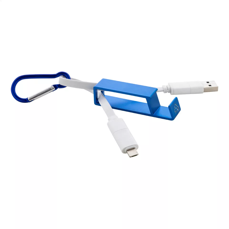 Cappy blue  USB charger cable 