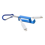 Cappy blauw  USB-oplaadkabel 