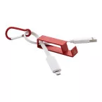 Cappy rouge  Câble chargeur USB 