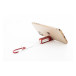 Cappy red  USB charger cable 