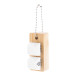 Typoo blanc naturelle Porte-clés anti-stress 