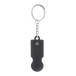 ShineCart black  trolley coin keyring 
