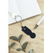 ShineCart zwart  trolley munt sleutelhanger 