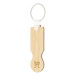 BooCart natural  trolley coin keyring 