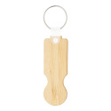 BooCart natural  trolley coin keyring 