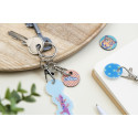 ColoShop Eco naturelle  Porte-clés jeton 